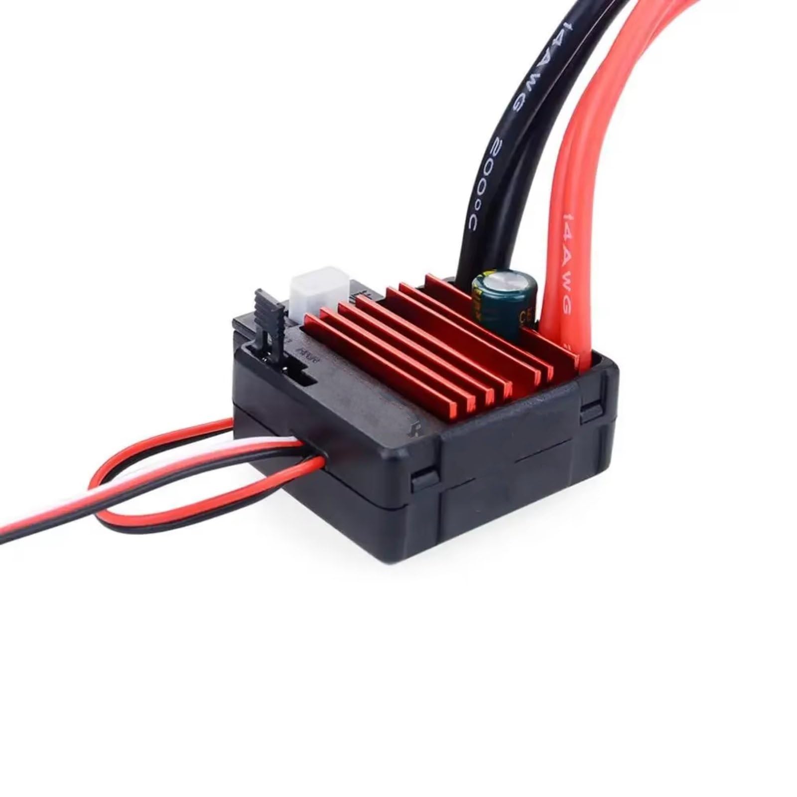 Veicolo ESC RC Per Traxxas Per TRX4 Per RGT Per Axial Per SCX10 1/10 1/12 RC Auto 540 550 Impermeabile Brushed ESC 80A Motore Camion Fuoristrada Per Buggy