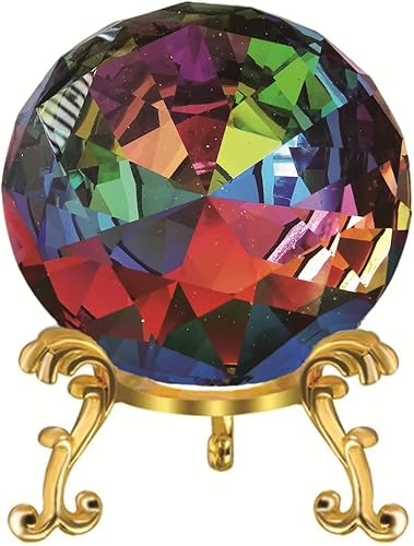 Alierrym Pisapapeles iridiscente de diamantes de cristal, fabricante de arco iris, para tomar fotos de uñas, joyas, decoraciones de boda, centros de