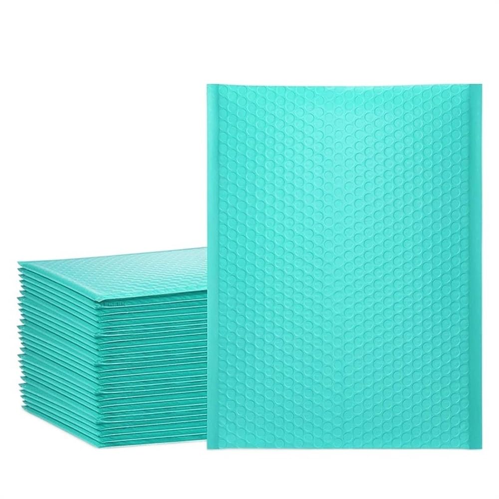 Torby transportowe z kopertą bąbelkową, Samoprzylepne koperty bąbelkowe, opakowanie 100 wielokolorowych, różnych rozmiarów(100pcs White,13 * 15cm)