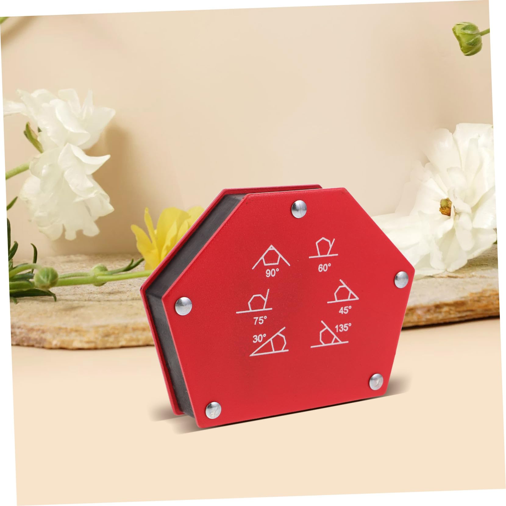 Mipcase 33kg Accesorio De Soldadura Magnética Multiángulo De Abrazaderas De Soldadura Magnéticas Para Metalurgia Herramientas De Soporte Magnético Taller