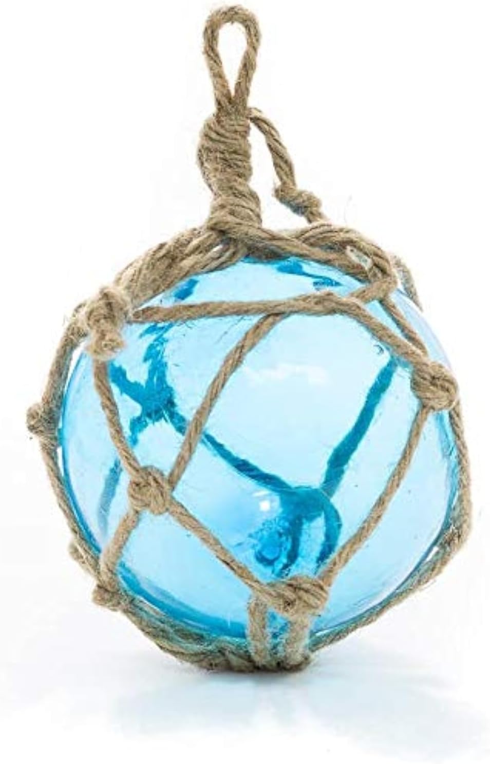 6pcs, Japanese Glass Fishing Floats Measuring 1.97/2.36/3.15 Inches - Glass Bobbers With Ropes - Japanese Glass Floats - Fishing Float Glass - Glass Buoy - Decorative Glass Ball Floats - * Balls For - View #6