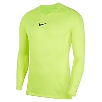 Nike Dry Park 1Stlyr Jersey LS, Maglietta a Maniche Lunghe Uomo, Giallo (Volt, (Black), M