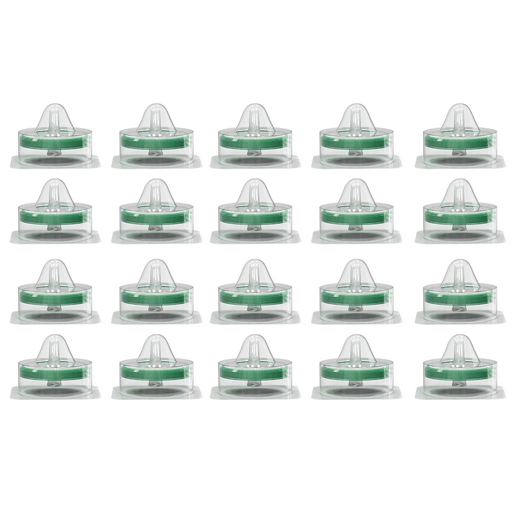 Hndhbfgrt Sterile Syringe Filter PES (Polyethersulfone), Hydrophilic Filtration, 33mm Membrane Diameter, 0.22µm Pore Size 20Pcs