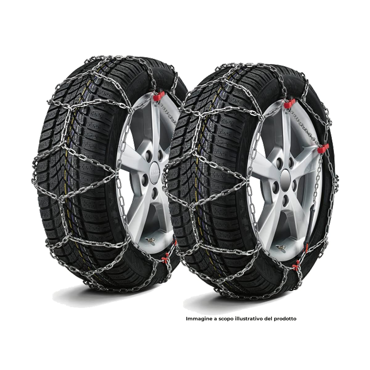 Catene da Neve per Auto OMOLOGATE TÜV ÖNORM GR.100 215/55 R17