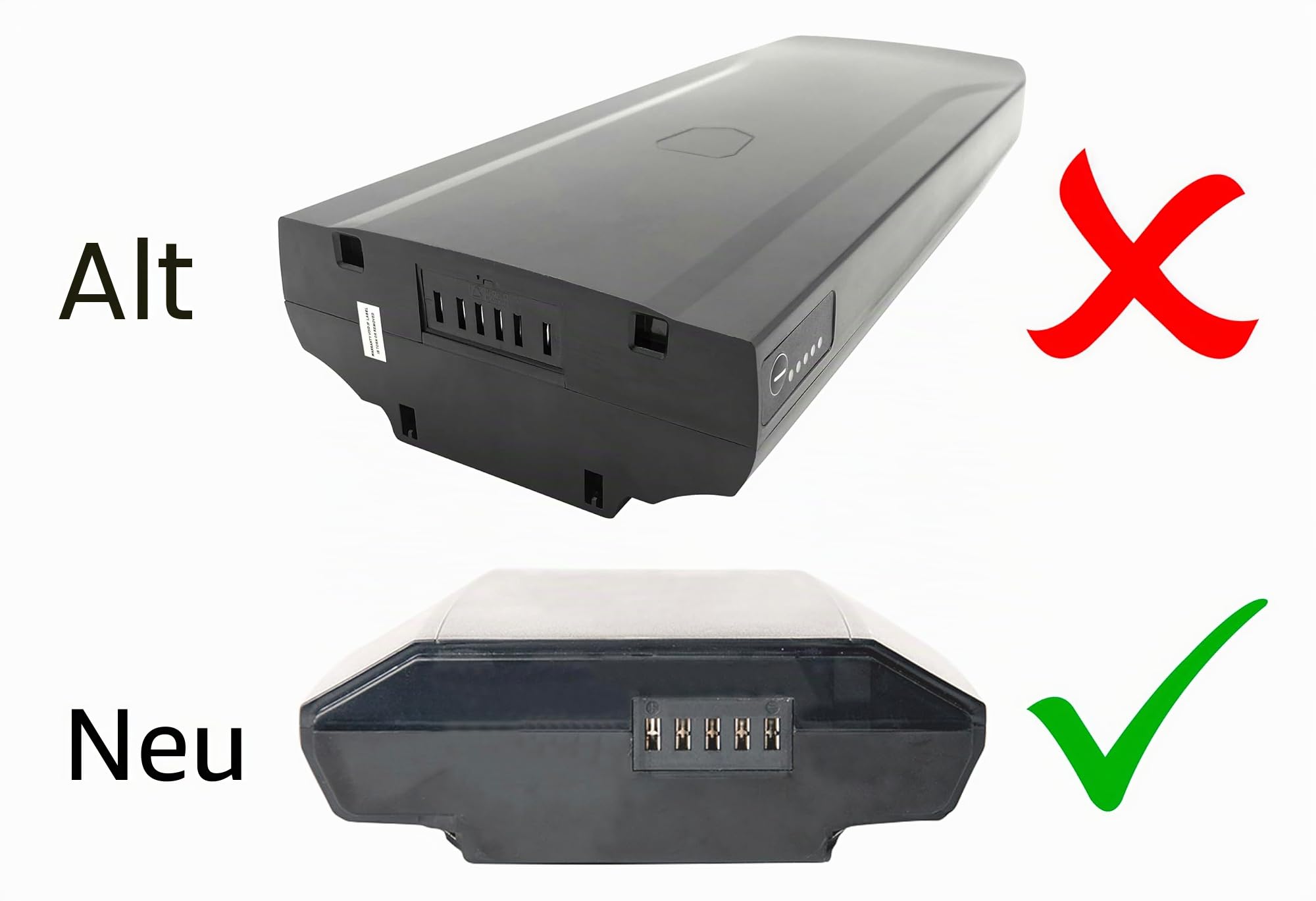 PowerSmart YJ145 YJ1451005 Akku Li-Ion 36V 14,5Ah für Telefunken RC657 Multitalent 28 Zoll (700c) 14500 mAh