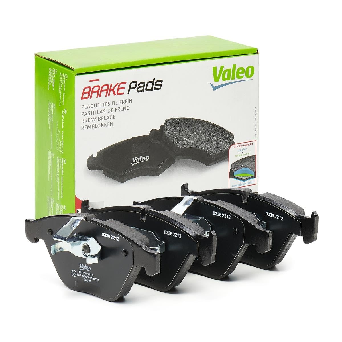 Plaquettes De Frein Avant Valeo First – Jeu De 4, Sans Amiante Ni Cuivre, Certifié ECE-R90, Pour Freinage Sûr - 11