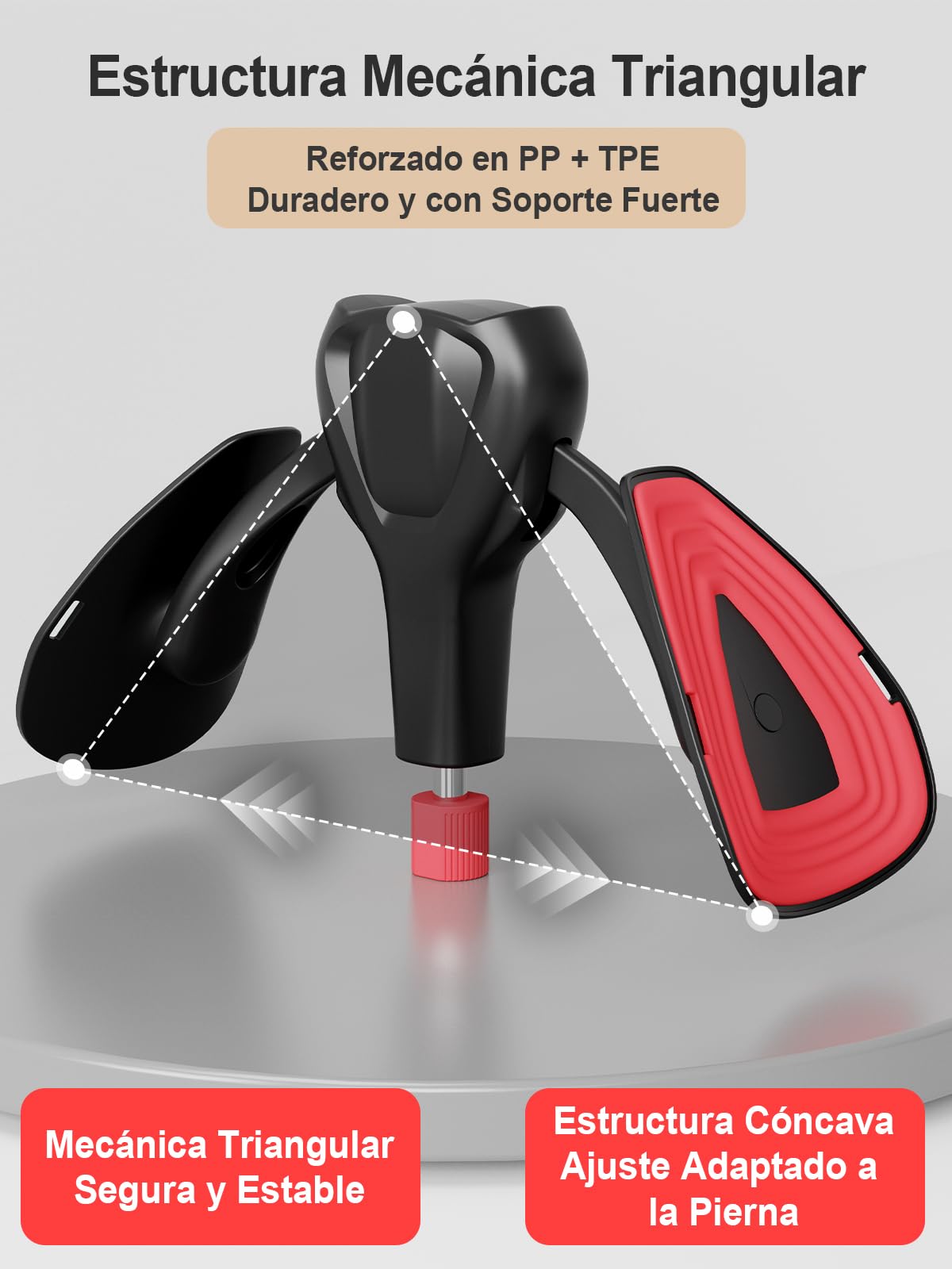 Dispositivo de Ejercicio del Suelo Pélvico, Entrenador Ajustable de Kegel de 77 LB para Pierna Interior y Cadera, Equipamiento de Entrenamiento en Casa para Hombres y Mujeres, con Banda
