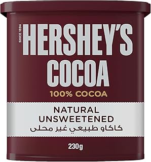 علبة كاكاو غير محلى من هرشيز، 12 × 230 جرام