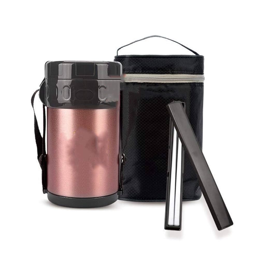 保温弁当箱 316ステンレス製 電子レンジ対応*4 Amazon｜ステンレスランチジャー 4段保温弁当箱大型フード