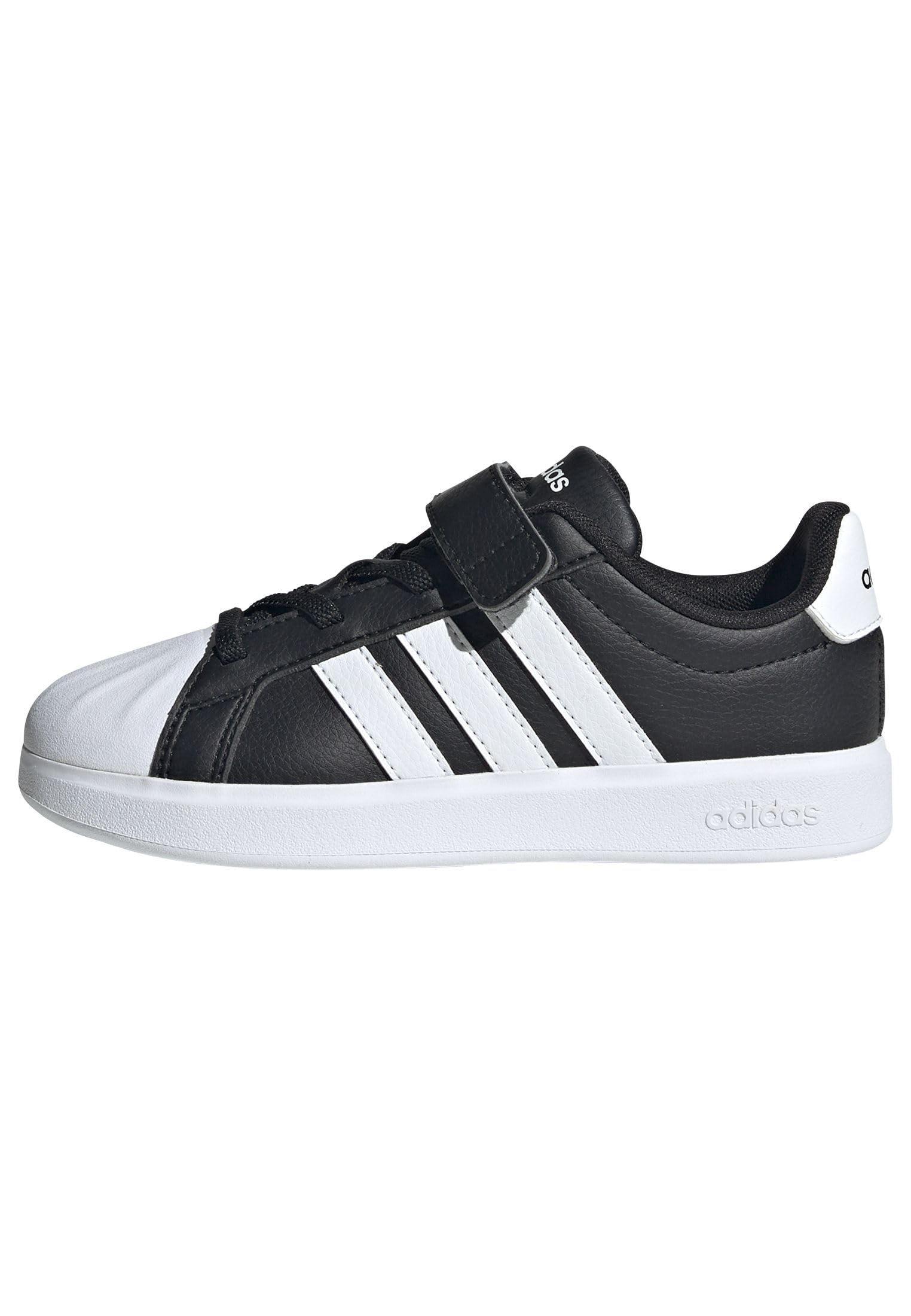 adidas Streetalk Trainers Kids Black/White 10 UK Child