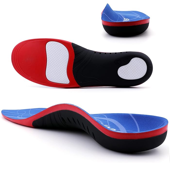 Buy AntiFatigue High Arch Support Shoe Inserts Men Women Plantar Fasciitis InsolesOrthotics