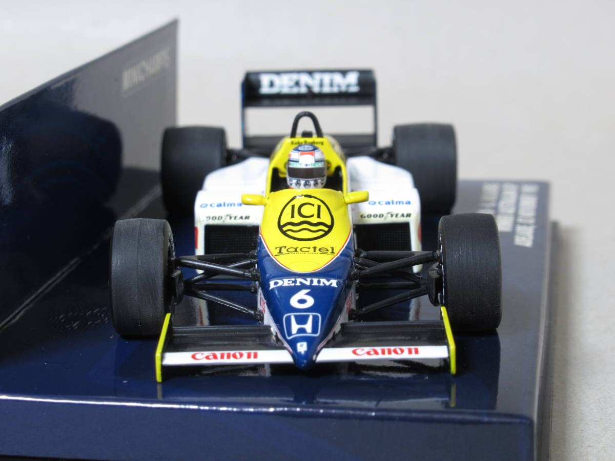 FW10 K.ロズベルグ 1⁄43 0 Williams Diecast model MINICHAMPS