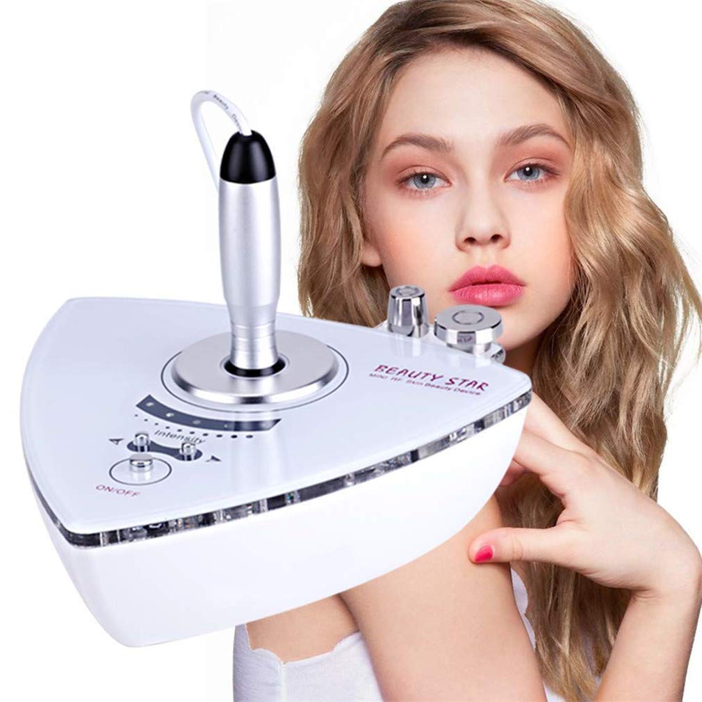 MYCZ Portable Facial Machine Home Use RF Radio Frequency Facial Machine for Skin Rejuvenation/Wrinkle Removal/Skin Tightening Anti Aging Care