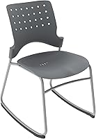 Vista 1 de Learniture School Outfitters LNT-TSU1045BK-SO Ballard - Silla mecedora para aulas, oficinas, estudios, diseño ergonómico, color negro