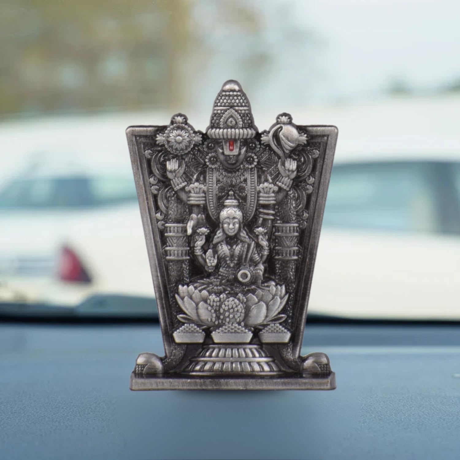 BUC Sri Laxmi MATA Idol with Balaji Tilak Meenakari Back