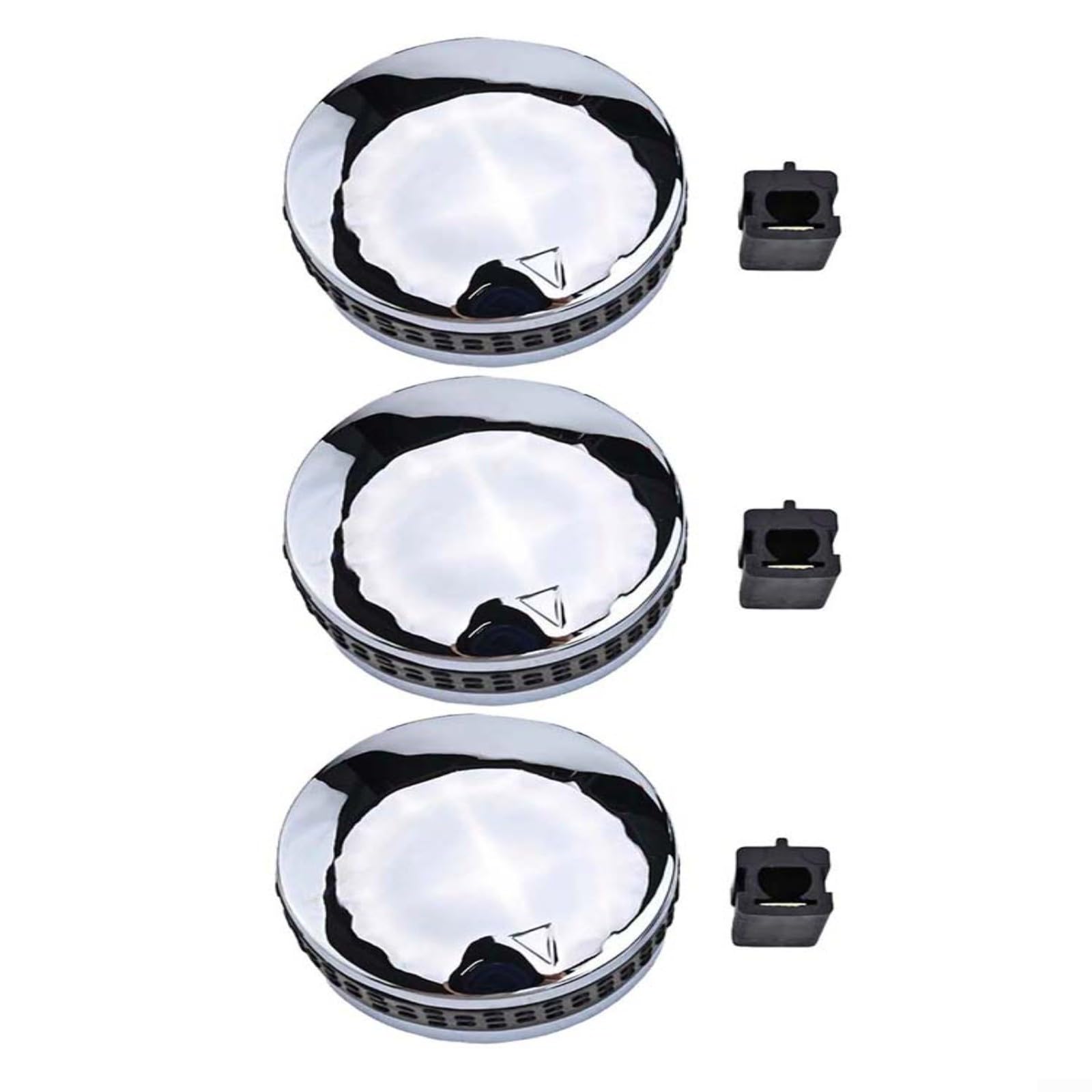 Entgoinggo Gas Grill Burner Knobs Set, 3pcs
