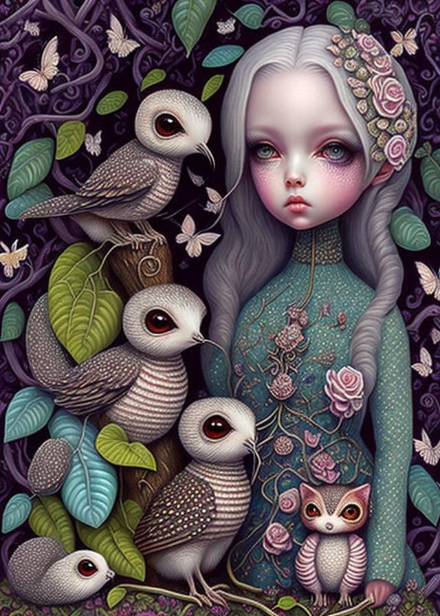 Poster Toutes les créatures grandes et petites pour salon moderne