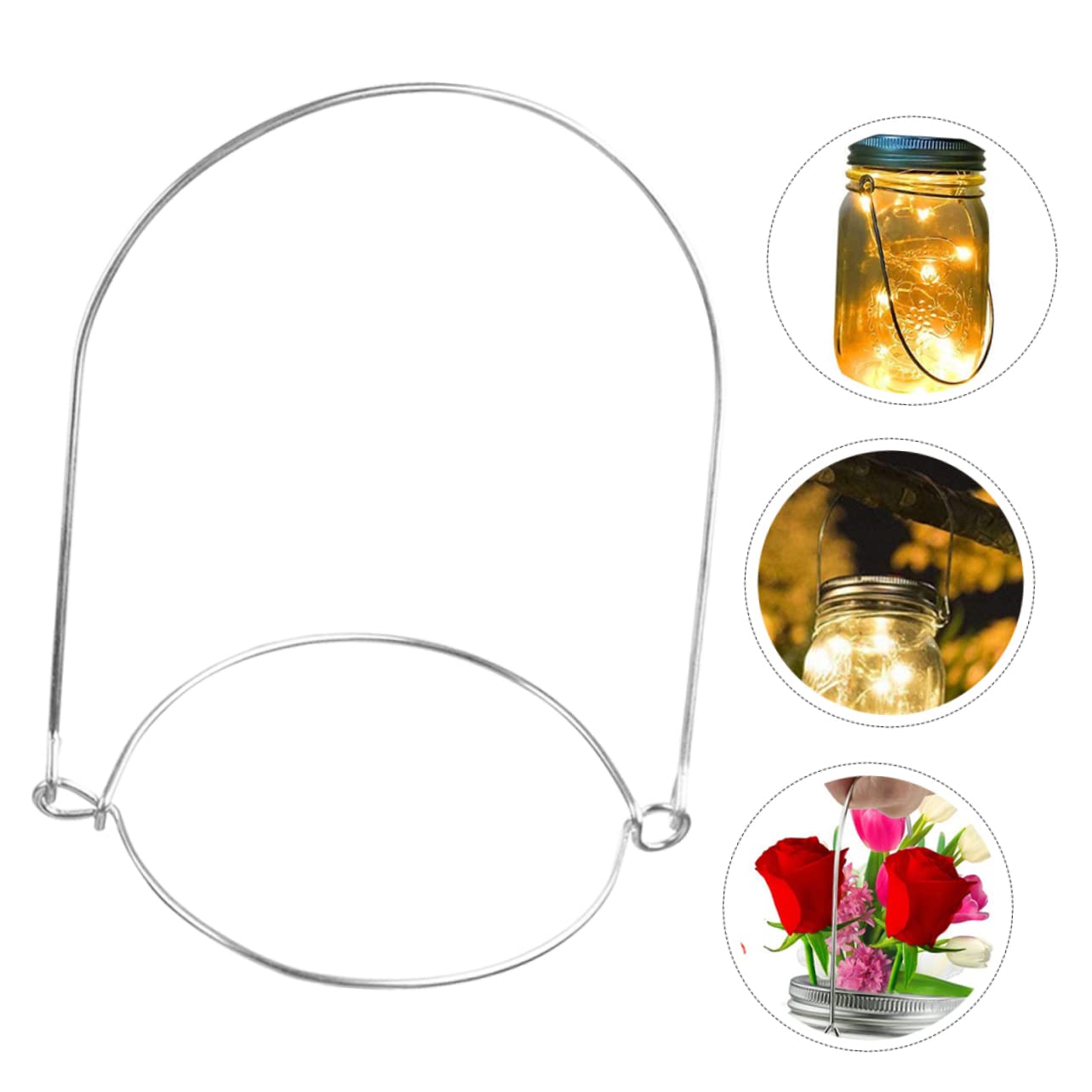 Poignées Pour Pots Mason HONGXIN-SHOP - 12 Pièces Acier Inoxydable