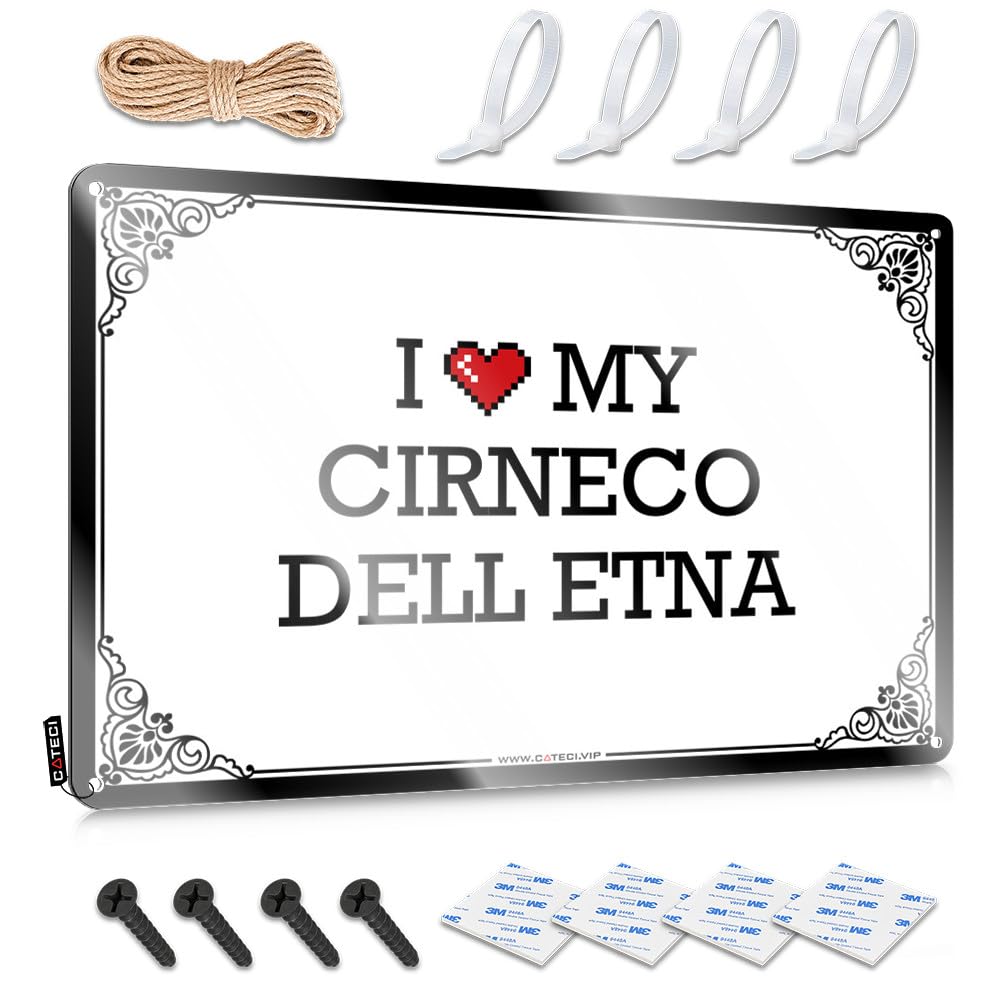 Funny Sign Music Ready To Hang - I Love My Cirneco Dell Etna Essentials For Cottage(20X30CM)