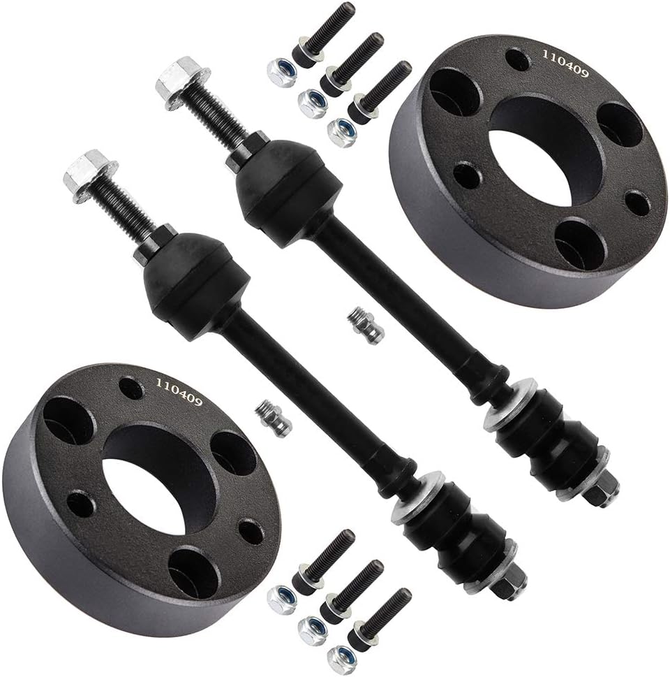 SCITOO 4pcs Suspension Kit Fit 2006-2009 For Dodge Dakota - 2" Leveling Lift Kit, Sway Bar Link