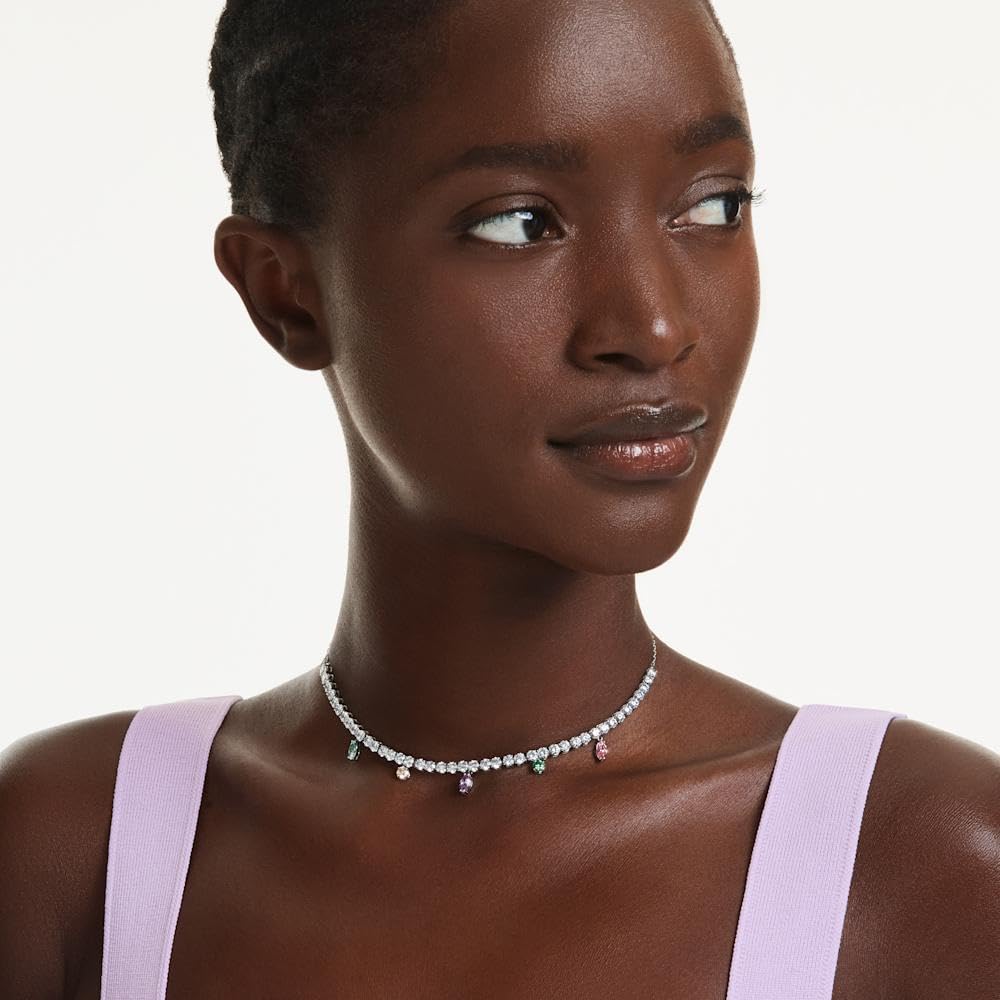 Swarovski Ariana Grande X Swarovski Kollektion, Gemischte Schliffe, Mehrfarbig, Rhodiniert