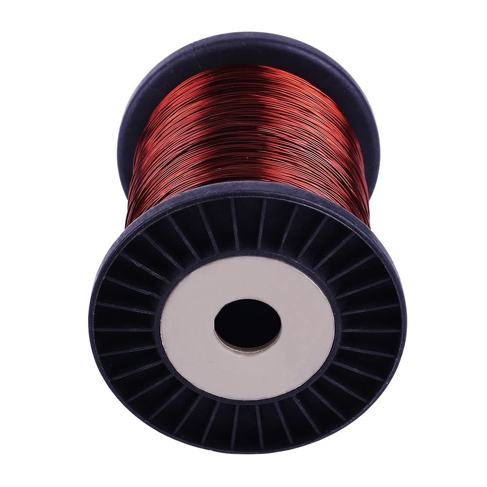 DONGKER Filo Di Alluminio Smaltato,500 G Filo Di Avvolgimento Magnetico in Resistente Alle Alte Temperature Per Filo Fai-da-te, Trasformatore, Elettromagnete