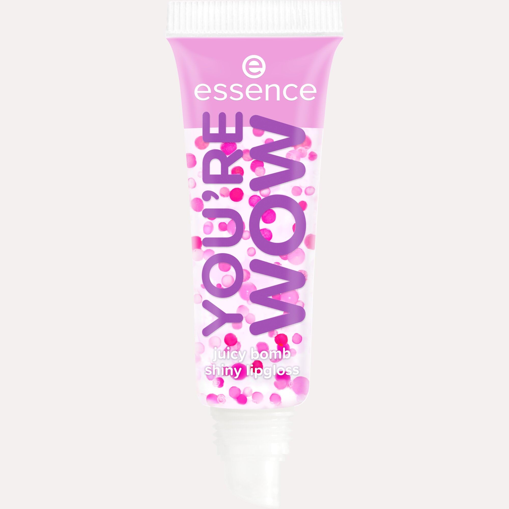 essence SAY IT WITH JUICY YOU'RE WOW juicy bomb shiny lipgloss, instant result, shiny (10ml)