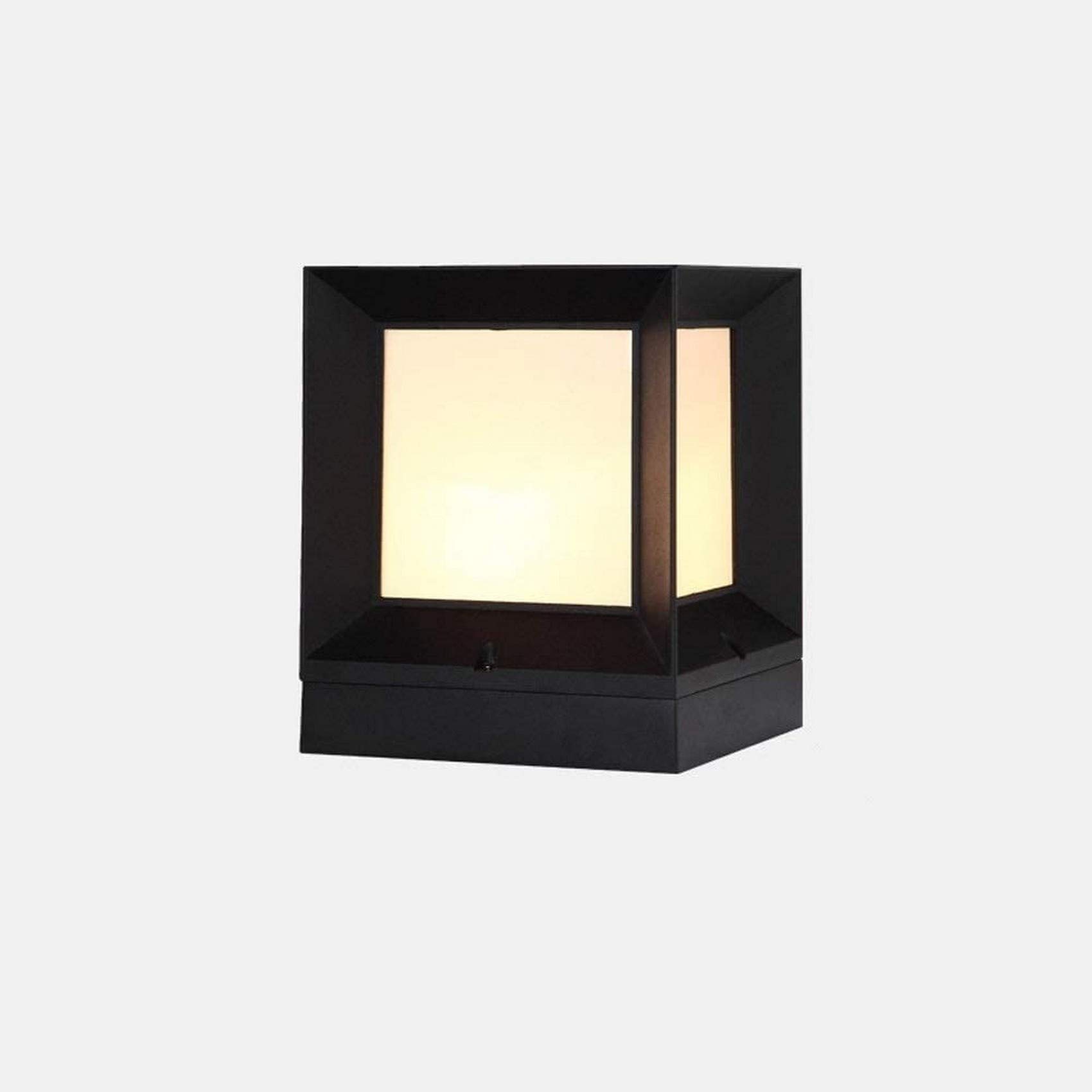 VDOQTLJT European Square Small Column Post Light Outdoor Waterproof Wall Lamp Villa Garden Highlight Pillar Exterior Lantern Landscape Street for Porch Path