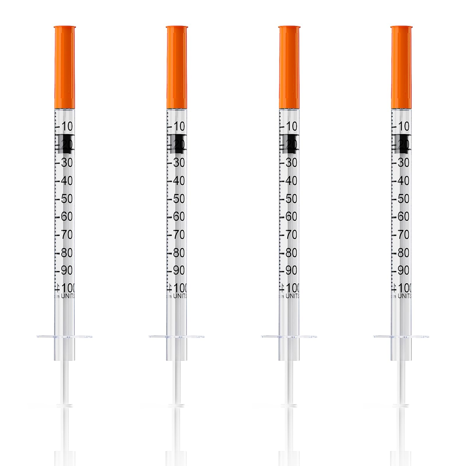 Lab Syringes - 100 Pack 1ml 31G -7