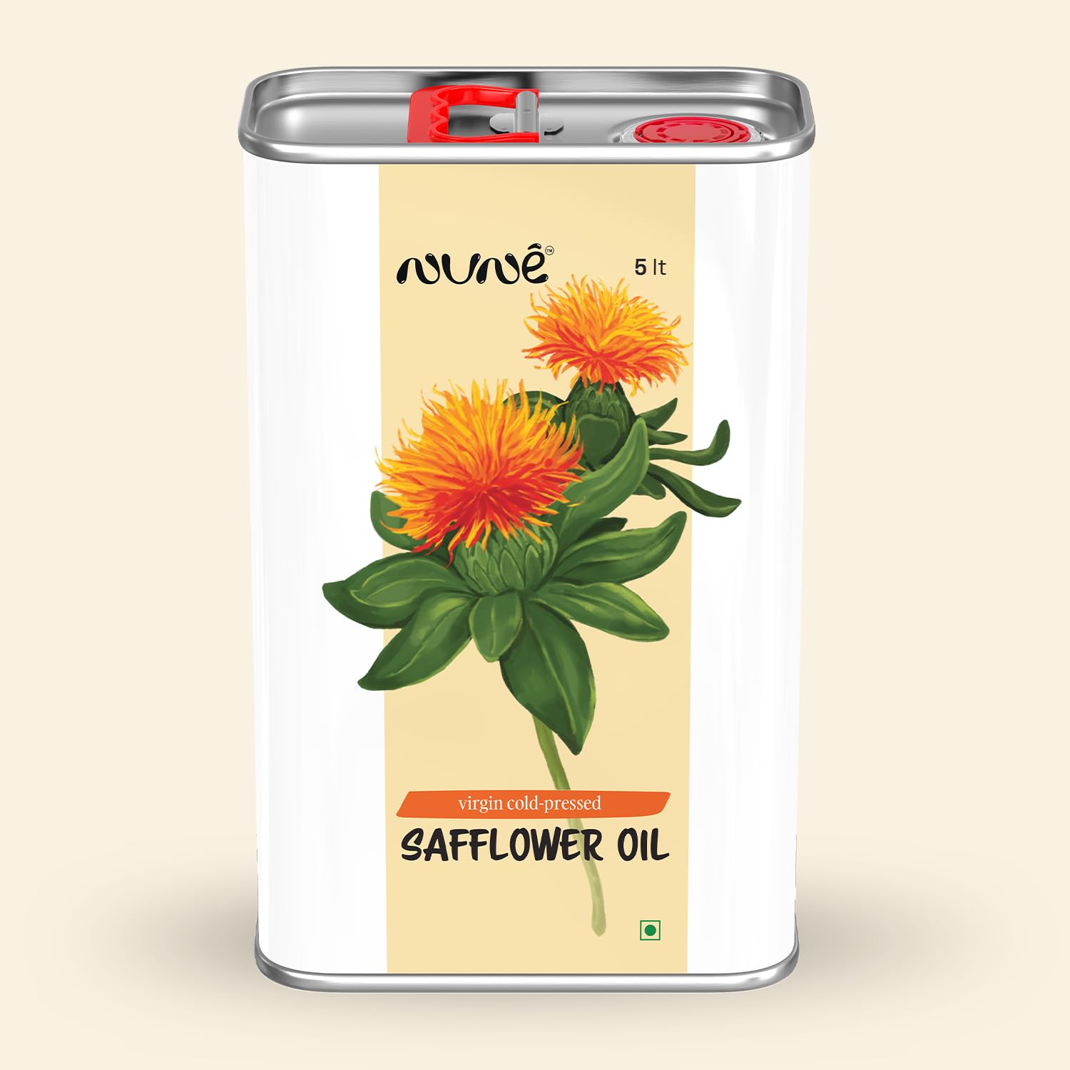 Sponsored Ad - Virgin Cold Pressed Safflower - 5 Litre Pure & Certified Cooking Oil