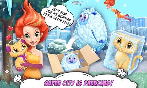 Power Girls Super City – Superhero Salon, Miraculous Pets & Monster Rescue