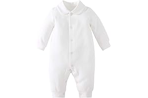 Pureborn Unisex Baby Jumpsuit: An Enchanting Ensemble for Cherished Moments