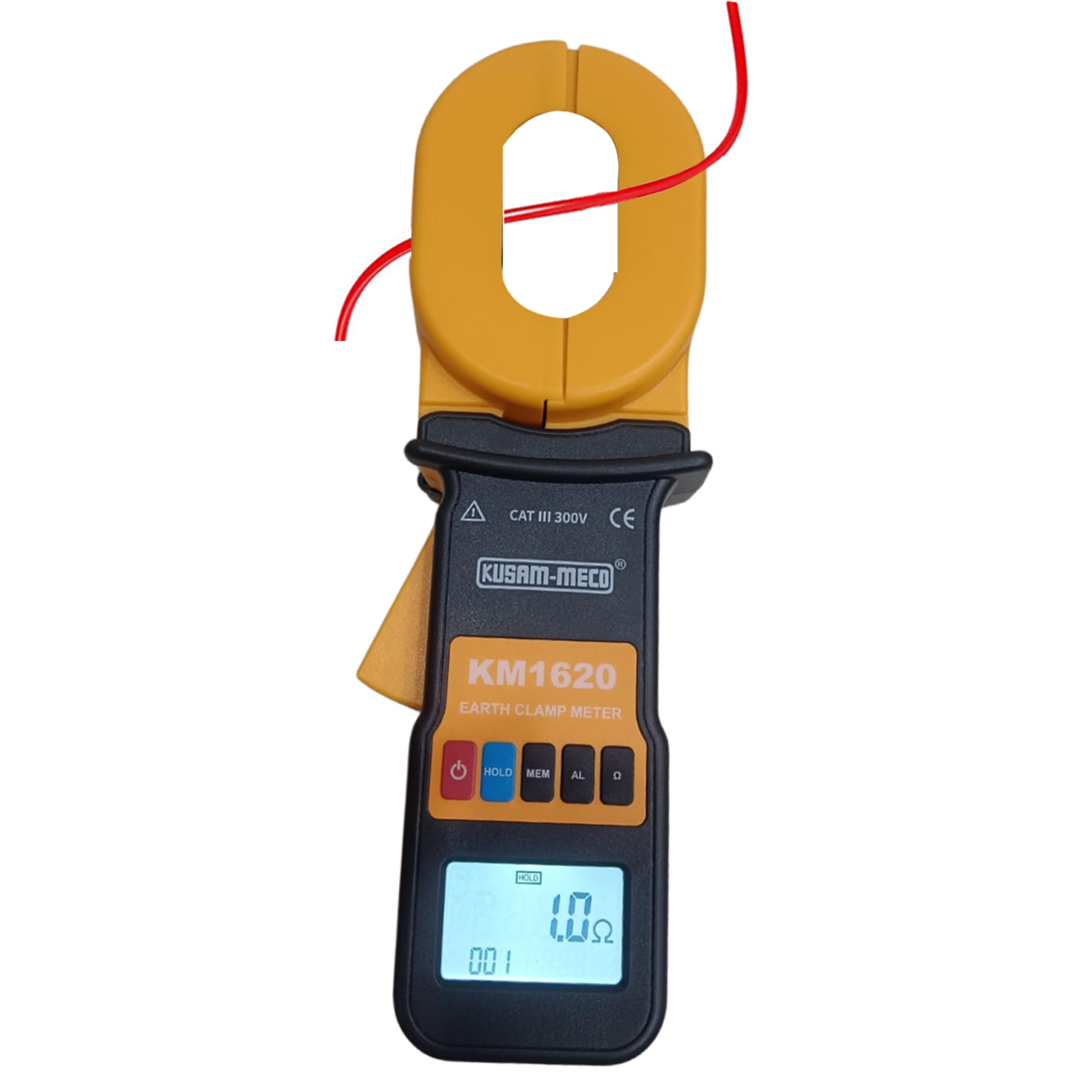KUSAM-MECO Clamp-On Type Battery Powered Earth Resistance Tester Km 1620 | Easy To Operate | 1 Year Warranty-image-15