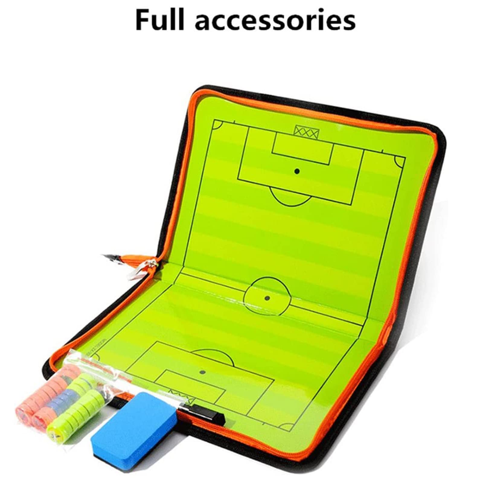 Lavagna Tattica per Allenamento da Calcio, lavagnetta Magnetica Pieghevole, Guida per l'addestramento delle Attrezzature ausiliarie per l'addestramento della tavola Tattica