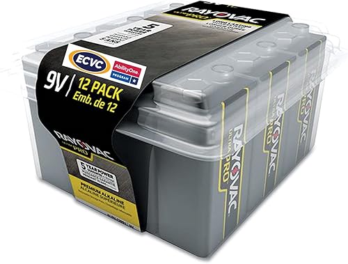 AbilityOne - NSN9002139 - Batería alcalina - 9V - 12PG