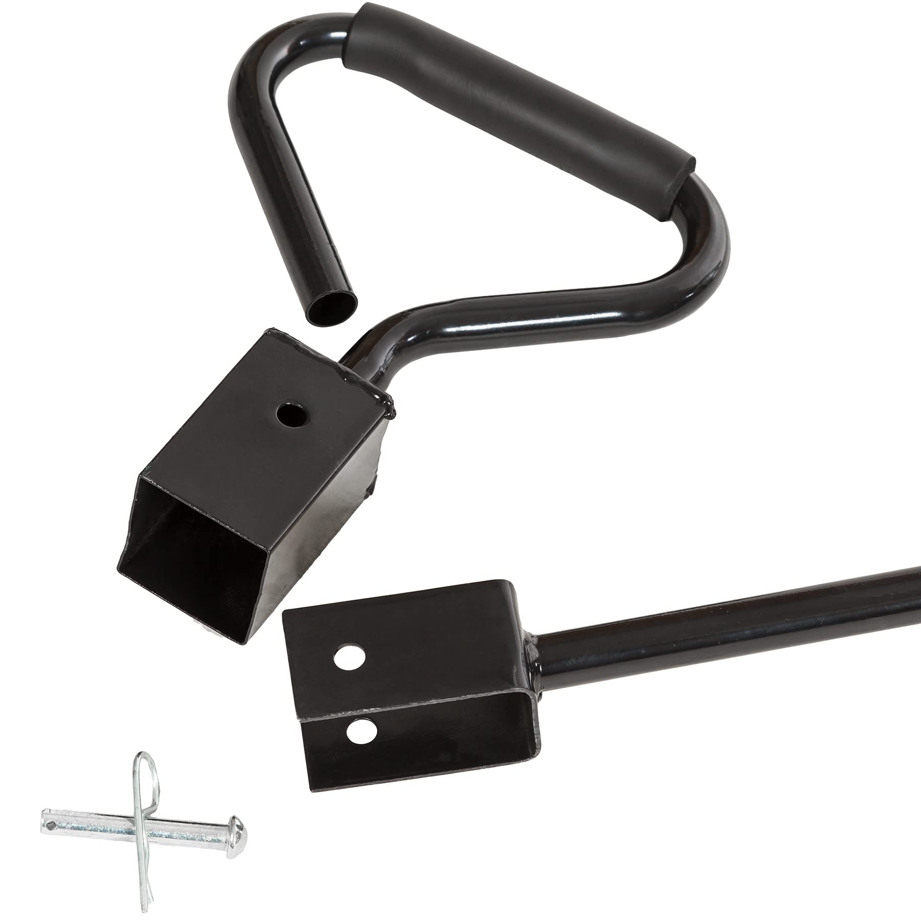 Tectake 401418 Carrito de Transporte con Bandeja 550kg Metal 114x52x65 cm