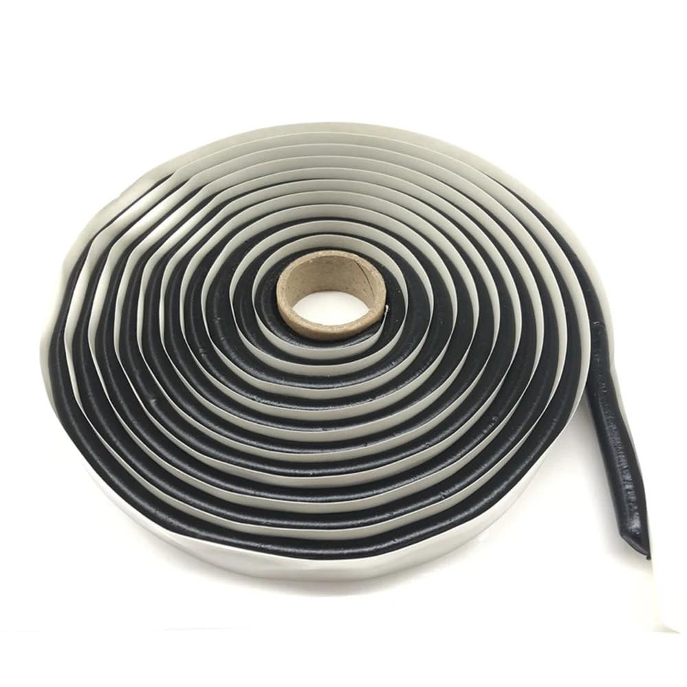Headlamp Glue Black Butyl Rubber Glue Headlight Sealant Retrofit Reseal Hid Headlamps Car Taillight Shield Glue Waterproof Tapes Diameter: 8-10 mm(4 Meters)