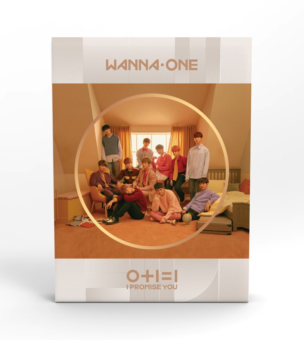 YMC EntertainmentWANNA ONE - 0+1=1 I PROMISE YOU (2nd Mini Album) [Day ver.] CD+Photobook+Photocard+Mirror Card+Tazo