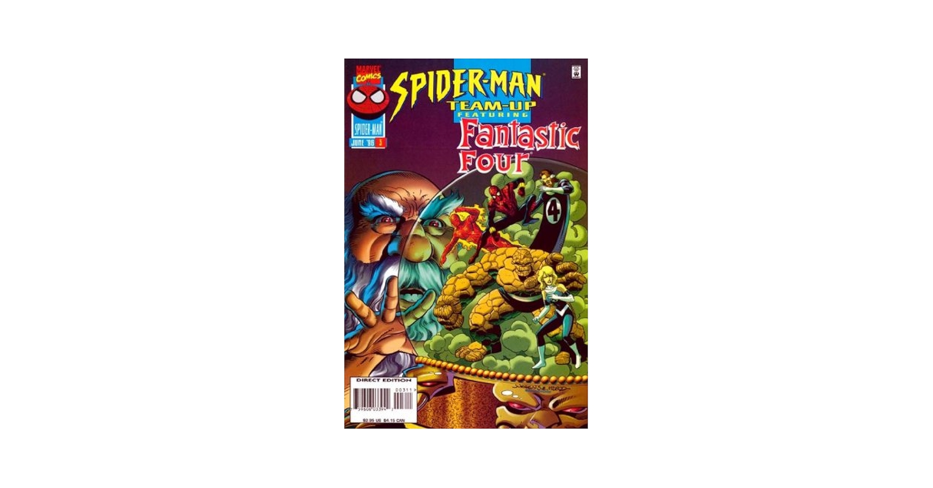 ⑰MARVEL  MARVEL  TEAM-UP SPIDER MAN Marvel Team-Up (4th Series) #1 FN ; Marvel | 187 Spider-Man