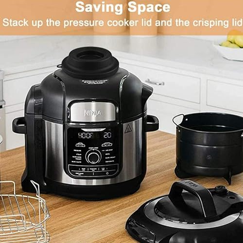 Miniatura 6 de Hemoton Soporte de tapa de silicona para freidora de aire y olla a presión, accesorios compatibles con olla a presión Foodi y freidora de aire