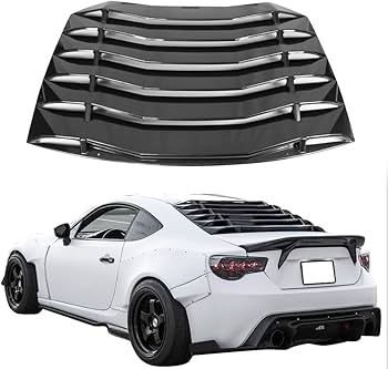 Amazon.com: MODILOVER Rear Window Louver, Compatible with 2013