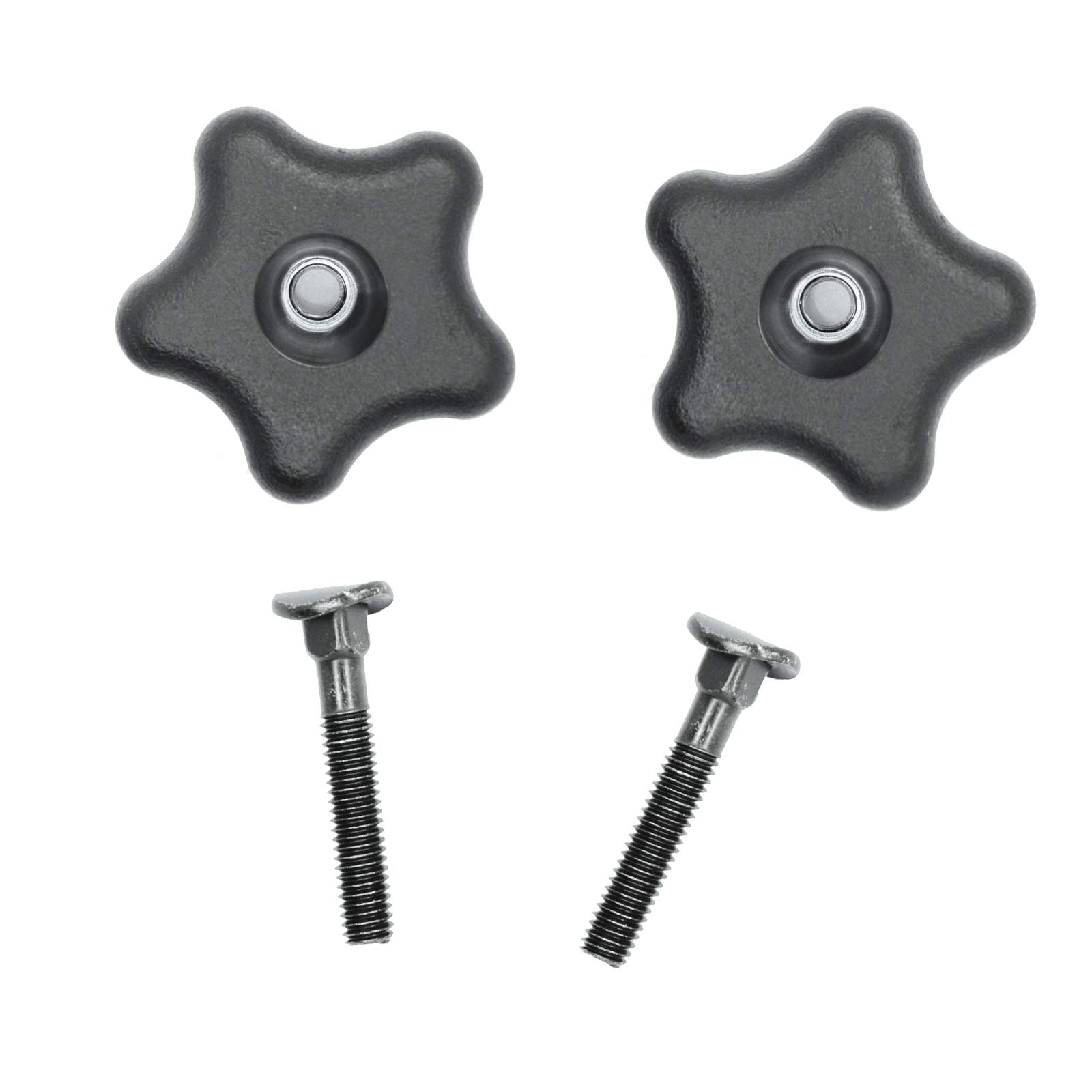 Lawn Mower Parts 92-2260 Includes Set of Two Knobs & Screws Handle 106-4161 for Toro and E-Book in A Gift