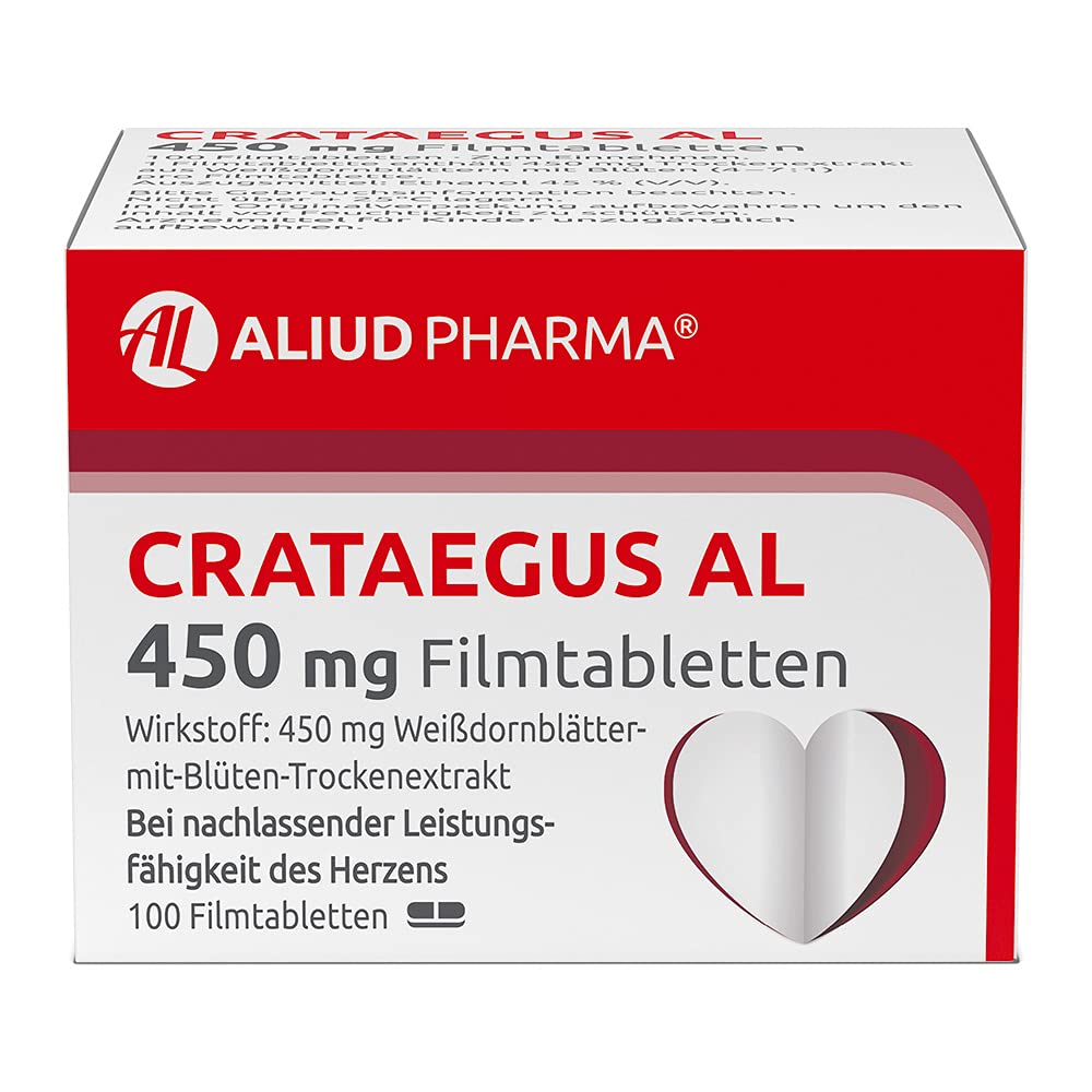 Crataegus AL 450 mg – Filmtabletten (100 Stk.)