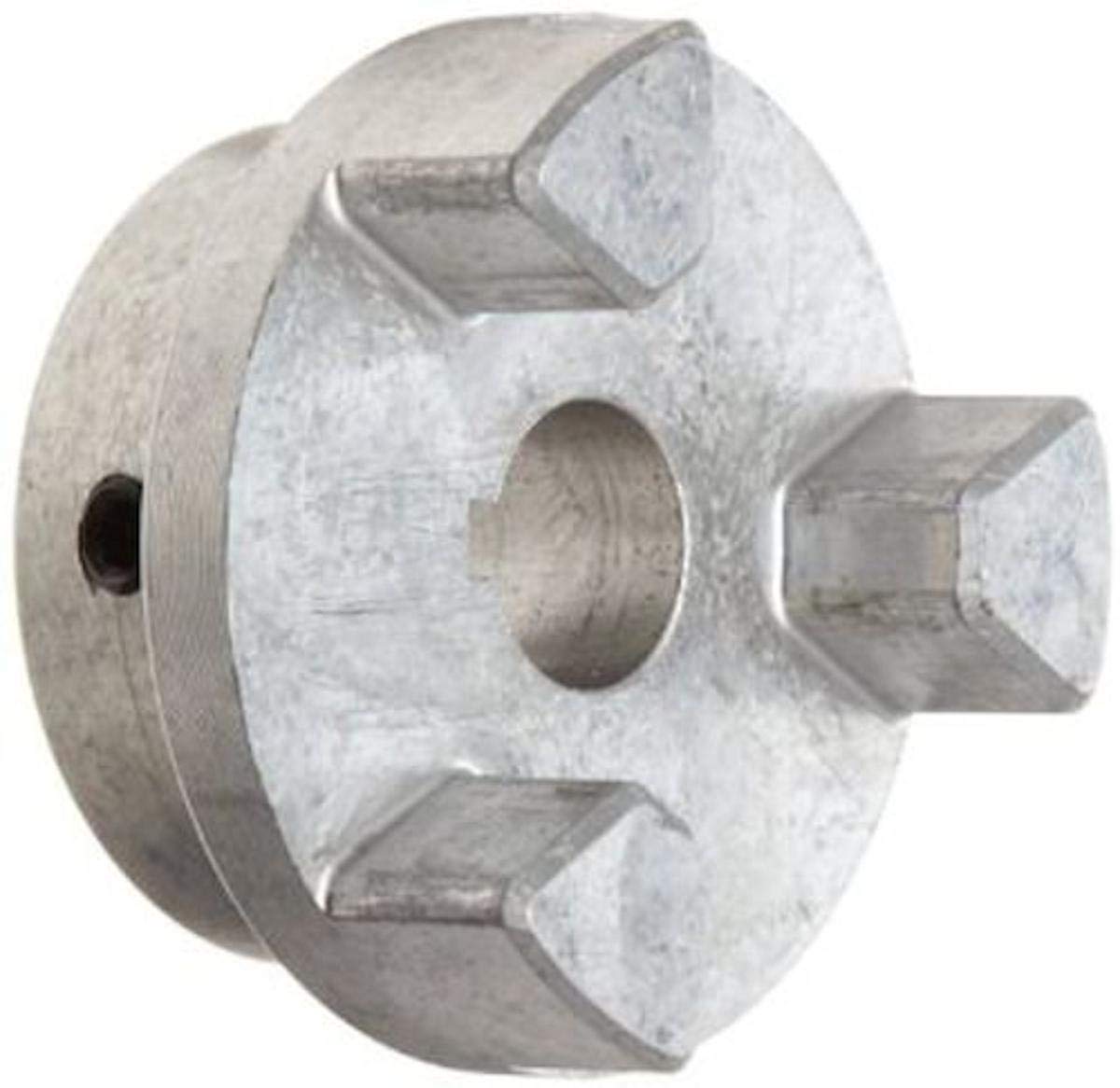 Lovejoy 10795 Size AL090 Jaw Coupling Hub, Aluminum, Inch, 0.5'' Bore