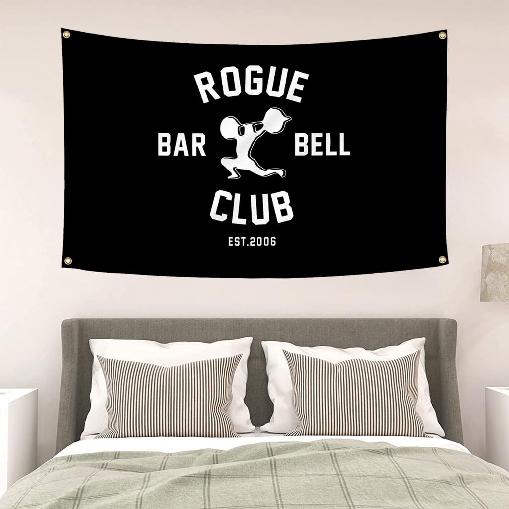 Amazon.co.jp: Rogue Club Flag モチベーションを高めるジムバナー 3 
