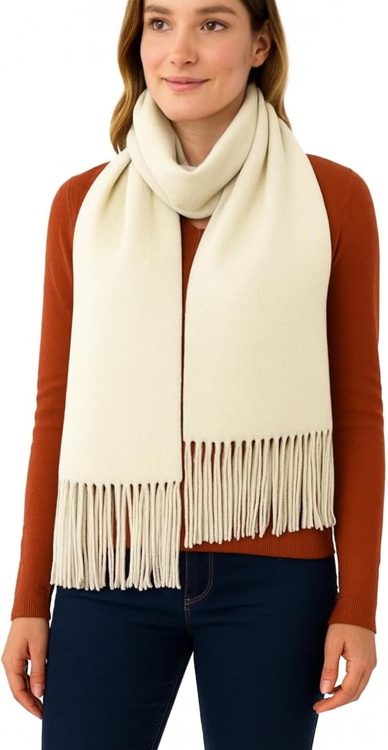 TINKUY PERU Alpaca Wool Blend Scarf – Handmade in Peru – Soft, Warm & Lightweight – Unisex Winter Shawl – Luxury Gift