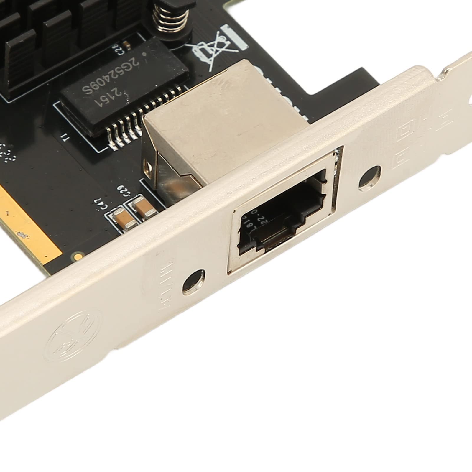 Scheda Ethernet PCIE, Velocità Dati 2,5 Gbps, Tecnologia 2,5 Gbase T, Corpo Dual Link e Adattivo Semi Dual Link, per PCIE X1, X2, X4, X8, X16 Adatto per Windows
