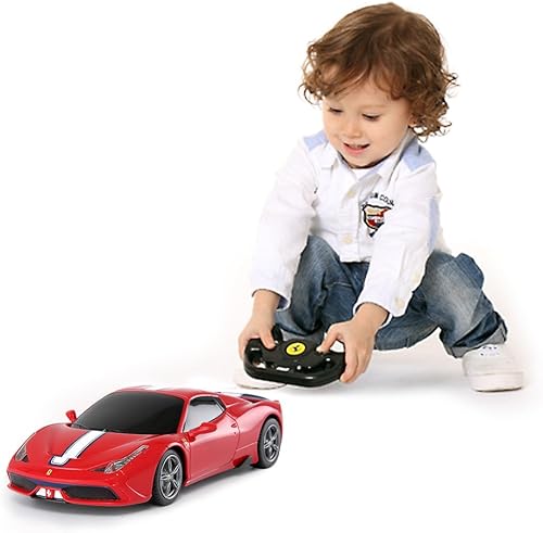 Miniatura 8 de Rastar Coche RC  Coche de control remoto por radio escala 114 Ferrari 458 Special A modelo de coche de juguete para niños apertura y cierre