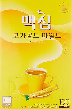 Maxim Coffee Mix - Mocha Gold Mild 100 Sachets 1.2kg