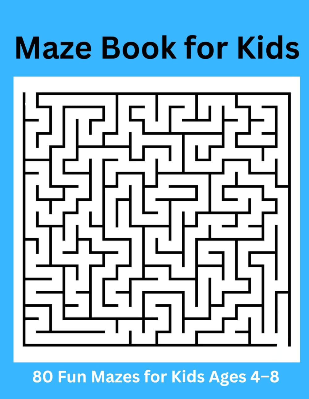 Big Maze Adventure for Kids: Fun Mazes For Kids 4-8